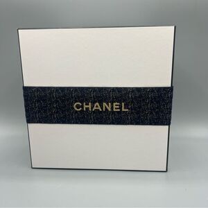 Chanel White Box with Shimmer Ribbon